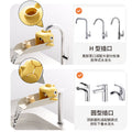 Shield dad kids faucet extender baby hand wash cartoon silicone long extension splash-proof handy gadget nozzle