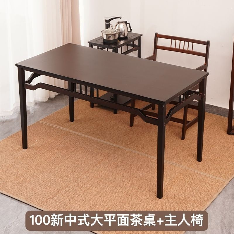 New chinoiserie tea table and chair combination office kung fu coffee table for home living room balcony tea table tea table