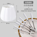 White set [can + 6 forks]