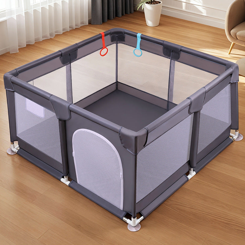 Baby playpen - portable playard for indoor use - safety barrier for crawling and walking - perfect for home and playroom