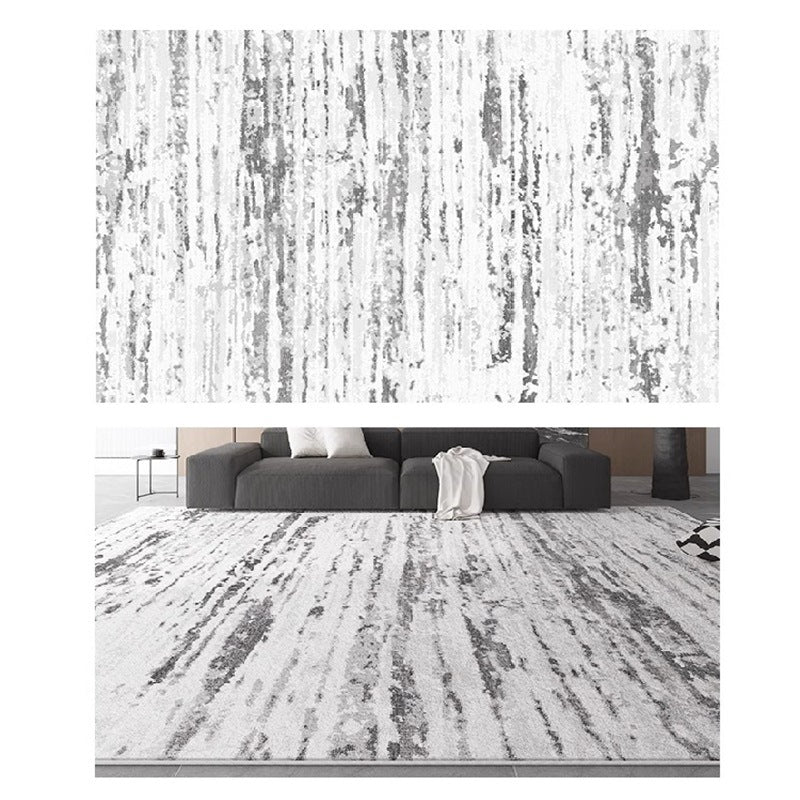 Waterproof rug for bedroom and living room -  new arrival - large area, full coverage, wash-free, wipeable, low-maintenance floor mat - light luxury, premium quality