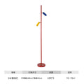 Led memphis floor lamp for living room - designer light luxury ambiance, dopamine sunset spotlight, live stream background lighting