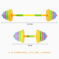 Amazon dumbbell barbell toy - adjustable weight, water/sand fillable - arm training for kids, elementary school, kindergarten, hand weightlifting