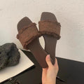 Fairy wind summer retroelegant cross strap roman shoes beach shoes soft bottom open toe one strap sandals women