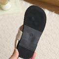 Trendy ins-style flat sandals solid color flip-flops girls' summer outdoor wear leopard print slides thong sandals girls' shoes