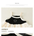 Baby girl summer outfit: adorable princess romper dress set - one-piece, strappy, and stylish for first summer