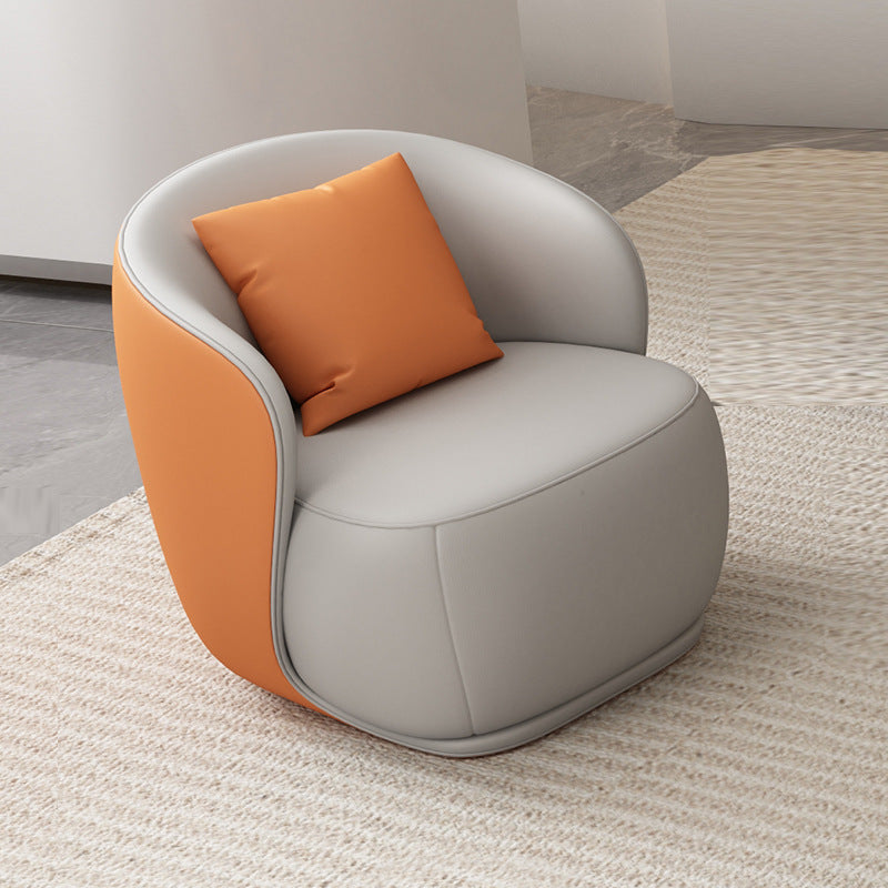 Cream nordic light luxury modern casual sofa designer creative special shaped shop straight row casual fabric sofa