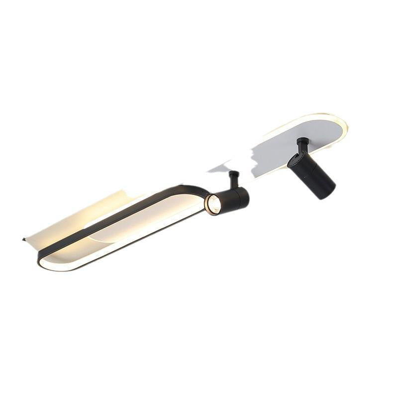 Corridor ceiling light, aisle light, creative personality, strip with spotlights, no main lighting, simple modern cloakroom lighting