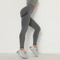 Customizable seamless knit butt-lifting yoga pants for women - perfect for running, fitness, and more. oem/odm available