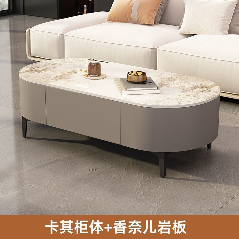 Coffee table accessible luxurycasual living room for home small apartment oval coffee table slate new arrival tea table classy coffee table table