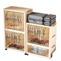 Installation-free kids wardrobe foldable storage cabinet baby simple wardrobe clothes storage cabinet kids small wardrobe