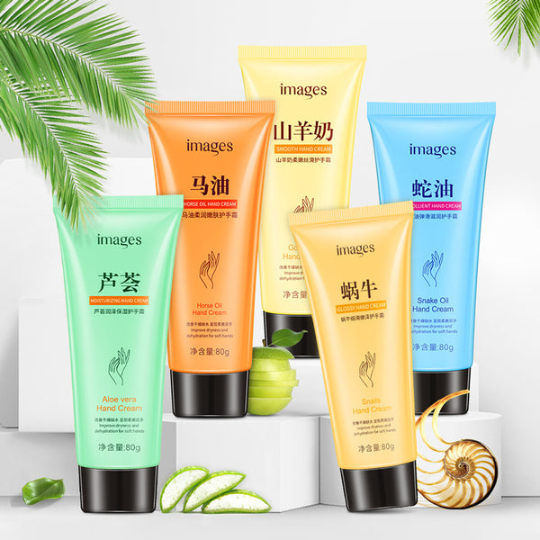 Image Beauty Aloe Vera Qinrun Moisturizing Hand Cream Moisturizing Rejuvenation Fine Smooth Glossy Elastic Moisturizing Skin, Hand Cream Wholesale