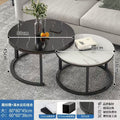 80cm black textured top + 60cm stream cloud marble black frame