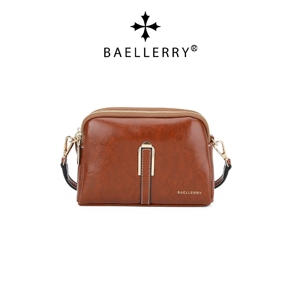 Baellerry new women's bags  European and American niche shoulder bags casual fashion versatile messenger women's bags
