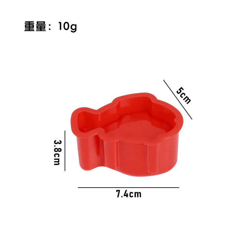 diy creative sushi rice ball molds - kids' rice molds, cartoon-shaped kitchen baking, home use bento molds