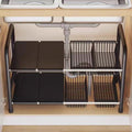 Cabinet storage rack, bathroom cabinet, under the sink, layered kitchen and bathroom for home storage rack