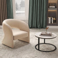 Nordic single sofa chair balcony living room home lazy casual sofa hotel b&b light luxury reception negotiation chair