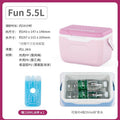 Wholesale 5.5l insulated box summer gift box ready-to-eat fresh sea cucumber packaging box gift box fresh insulated box refrigerator