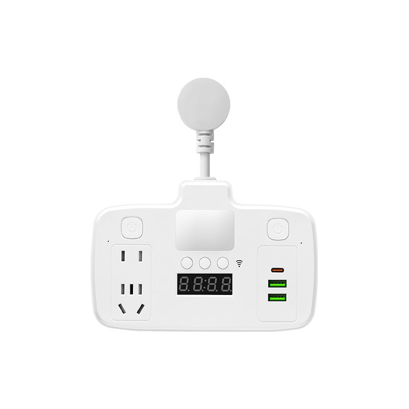 Timer socket power supply automatic power off reservation switch socket countdown protector usb row plug socket board