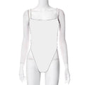2025 european and american cross-border new fashion sexy solid color camisole dress - slim fit, low-cut, backless, hot girl style