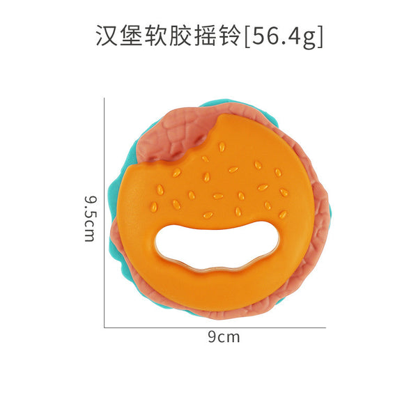 Cross-border export  infant rattle toy toothpaste 0--12-month baby food toy model