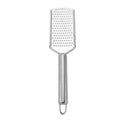 Stainless steel multi-purpose vegetable peeler & slicer - shreds potatoes, onions, radishes, and cucumbers - kitchen gadget