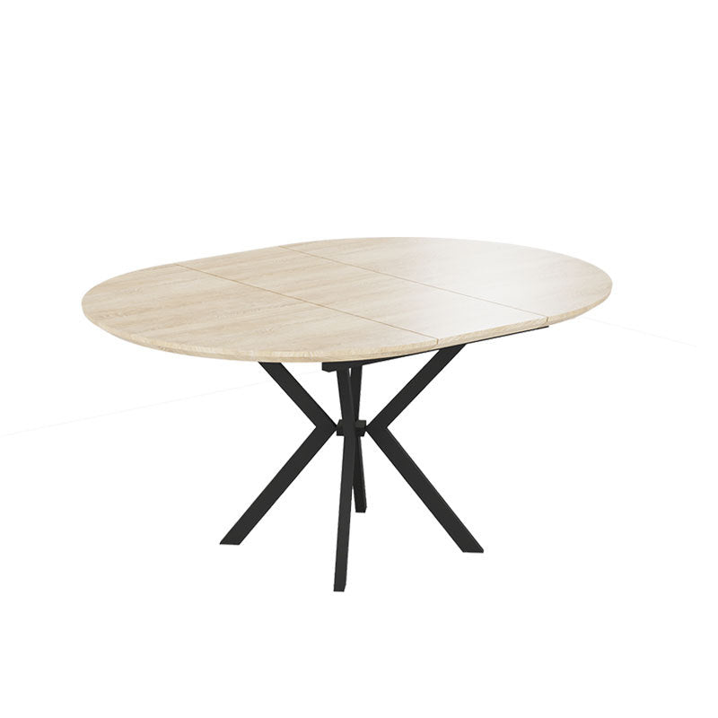Factory direct custom wholesale modern tea table light luxury round table living room extendable oval dining table home dining table