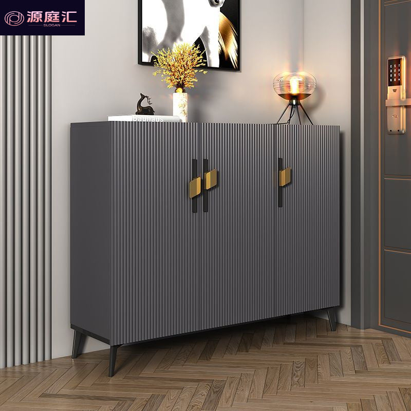Accessible luxury large-capacity shoe cabinet for home door multi-layer storage cabinet casual modern entrance entrance multi-functional storage cabinet