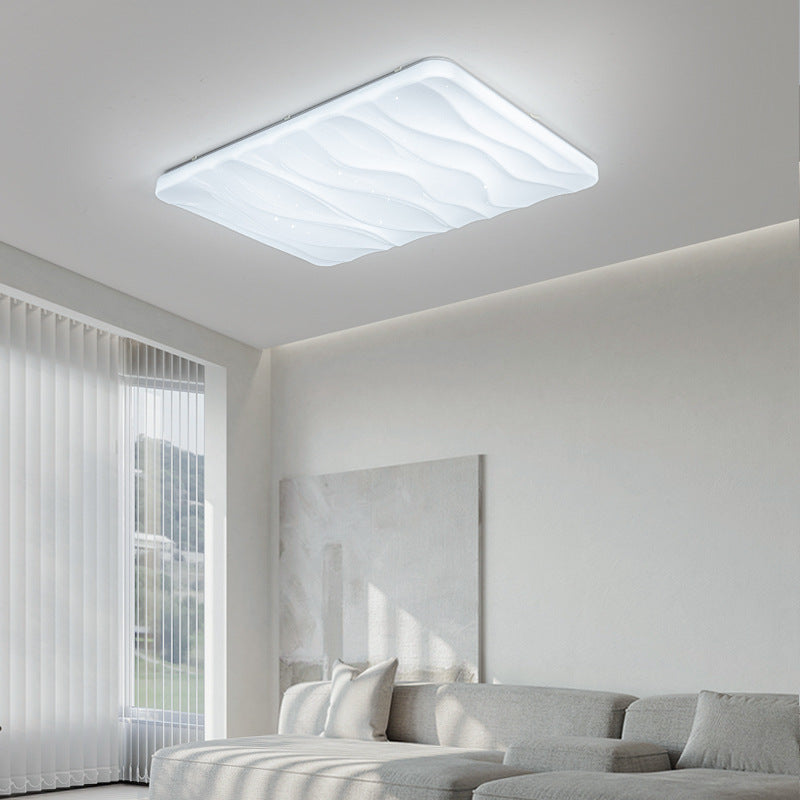 French living room ceiling lamp modern simple Zhongshan lighting home improvement cream wind cloud room bedroom eye protection lamp