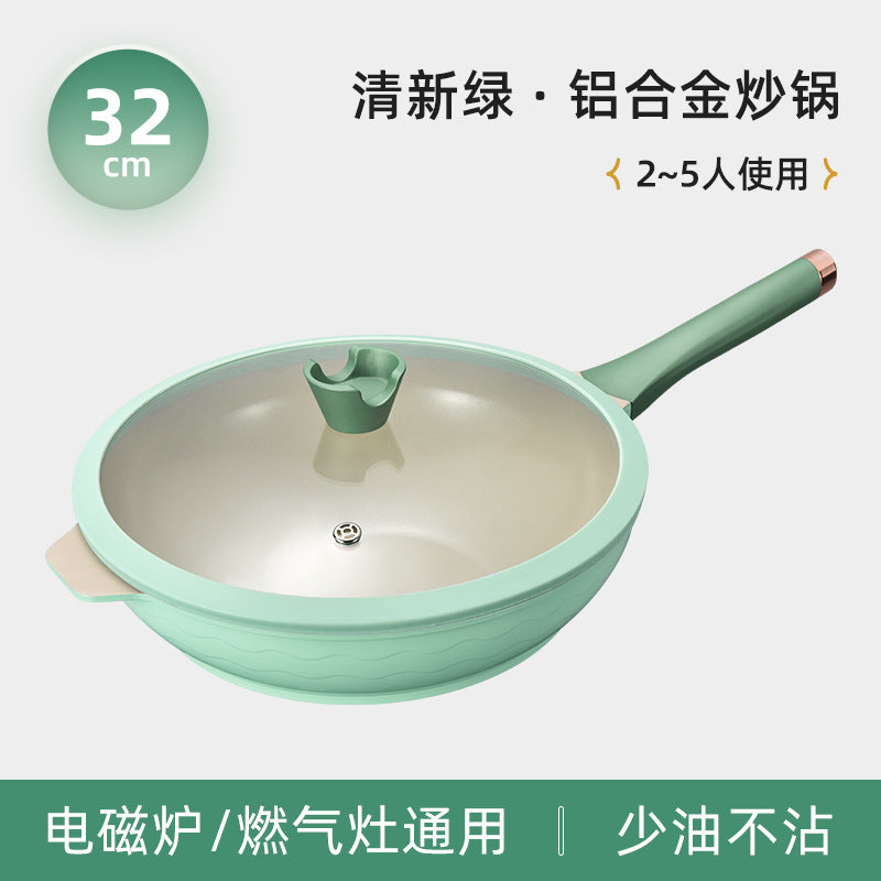 Accessible luxuryfor homefrying pannon-stick pankitchen cooking paninduction cookerneutral potflat bottom non-stick pan