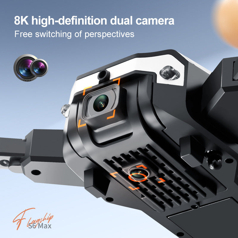 Hot-selling s6 drone for export: high-definition aerial photography, quadcopter with intelligent obstacle avoidance, foldable remote control aircraft toy g6