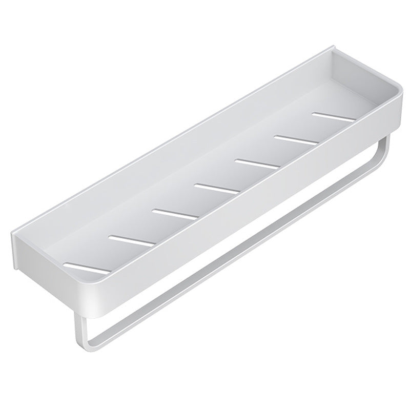 White Kitchen Shelf Wall Mounted No Punching Household Knife Holder Seasoning Cutting Board Cutting Board Storage Seasoning Shelf