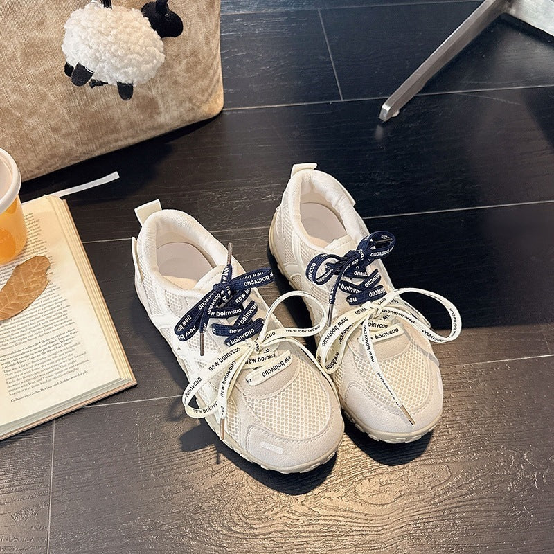 summer new arrival: plus-size women's casual comfortable fashionable flat lace-up shoes for wholesale (export)