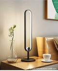 Minimalist light luxury long nordic bedroom bedside living room standing floor lamp casual modern atmosphere line remote control lamp