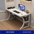 Bedroom study desk computer desk desktop gaming desk home office desk with storage shelf simple desk