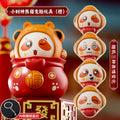 Guochao god of wealth face changing [orange] bag