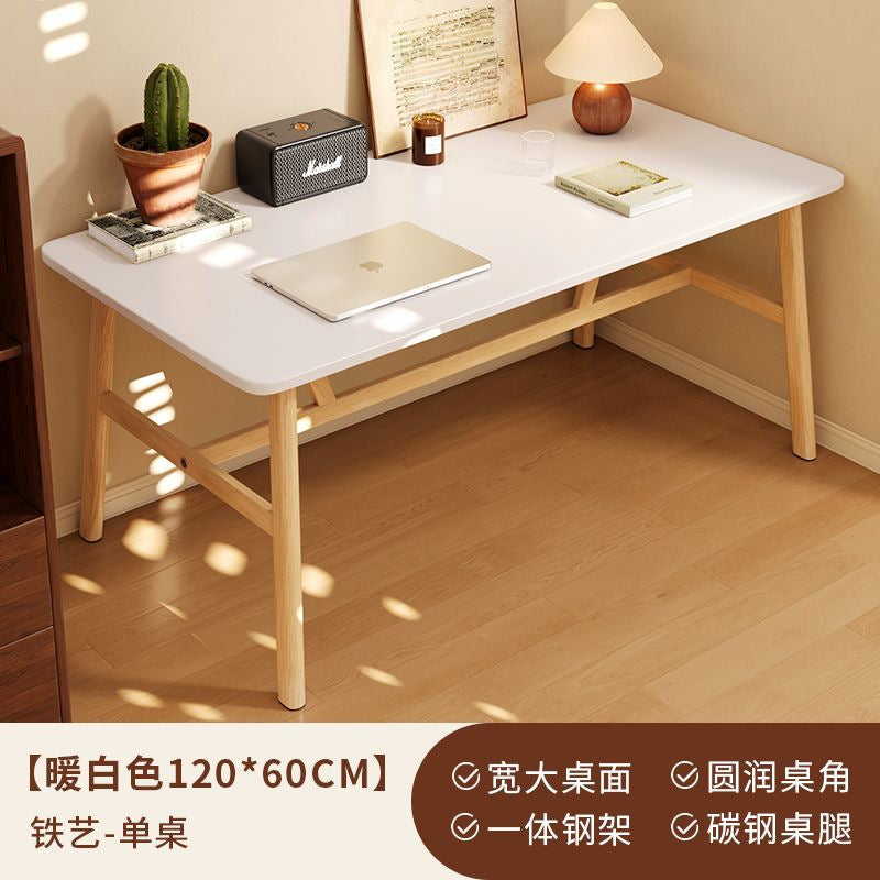 Computer desk bedroom for home desk office table girl casual workbench rectangular simple rental house table and chair