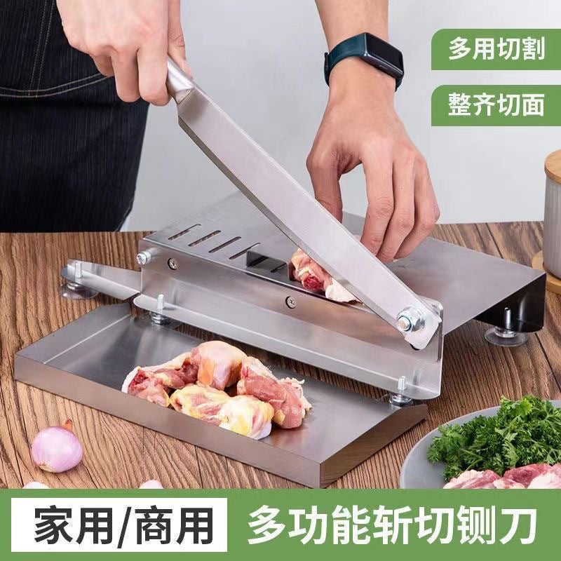 Guisarmefor homepig trotters bone cutter mutton cutter medicinal materials rice cake slicer dicing machine hay gate cutter rolling knife