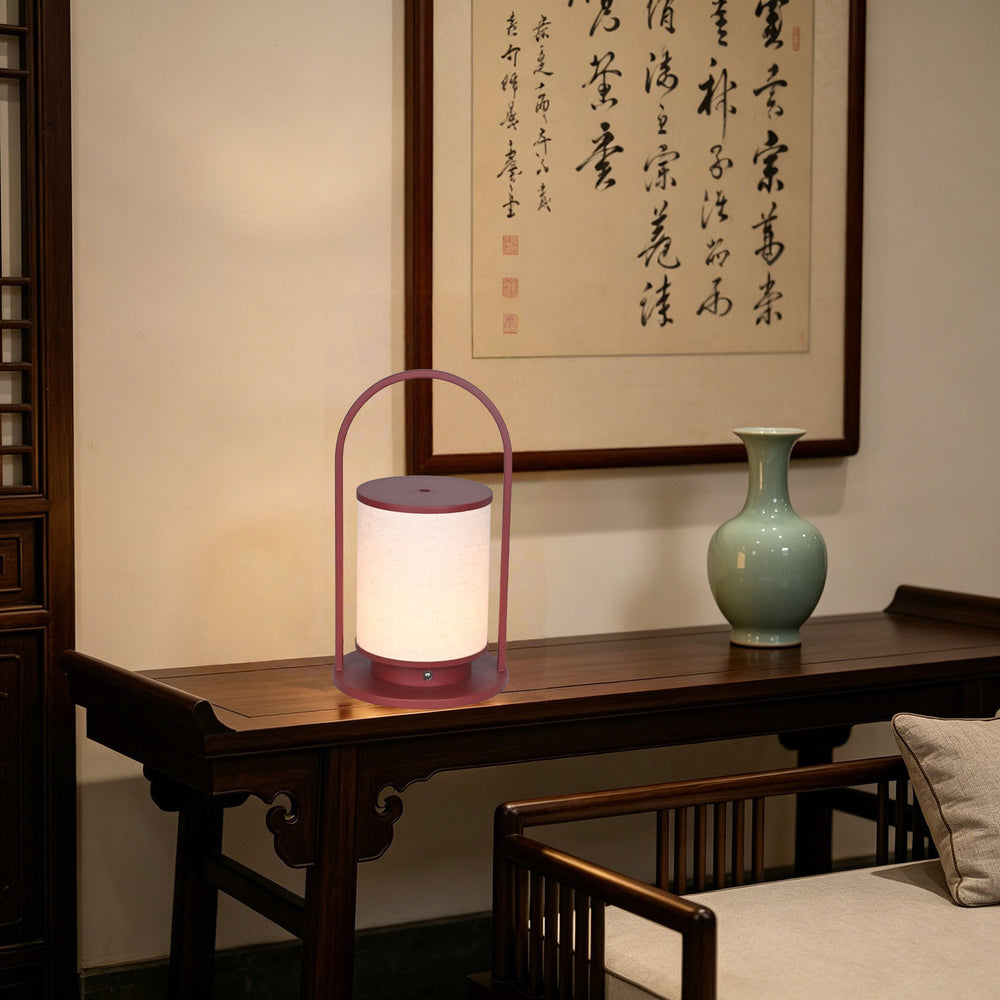 Song dynasty aesthetic ambient light - bedroom bedside desk antique style decorative table lamp - touch dimmable color changing night light