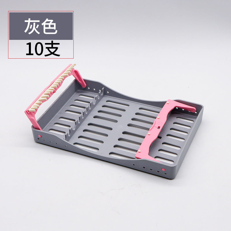 Dental instrument disinfection box, disinfection rack, oral instrument management box, filler tool box 5 pcs 10 pcs