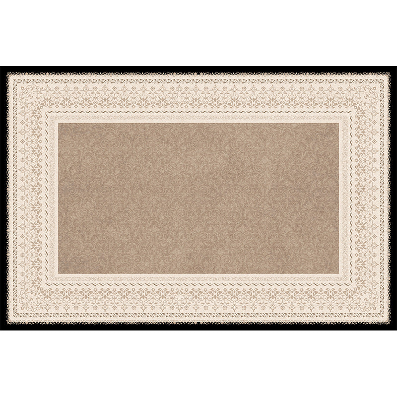 Removable and washable carpet french medieval retro persian no-wash and wipeable double-layer detachable machine washable sofa bedroom floor mat