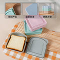 japanese style crisper plastic for homesuit toast wheat straw sandwich storage box outdoor portable lunch box