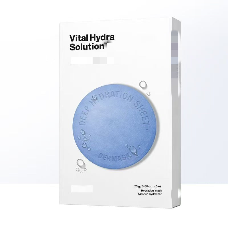 Dr. jart+ dermask vital hydra blue, green, and gray: hydrating and moisturizing mask for women - deep cleansing and hydration