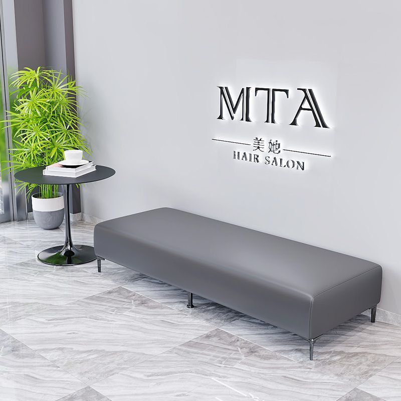 Rest area barber shop popular bench sofa stool clothing store shoe store waiting chair mechanism narrow small sofa