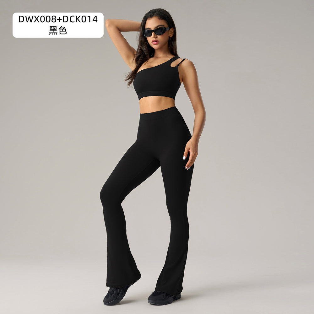 fashion tight butt lifting fitness yoga pants zipper long sleevesjacket push-up sports bra yoga suit