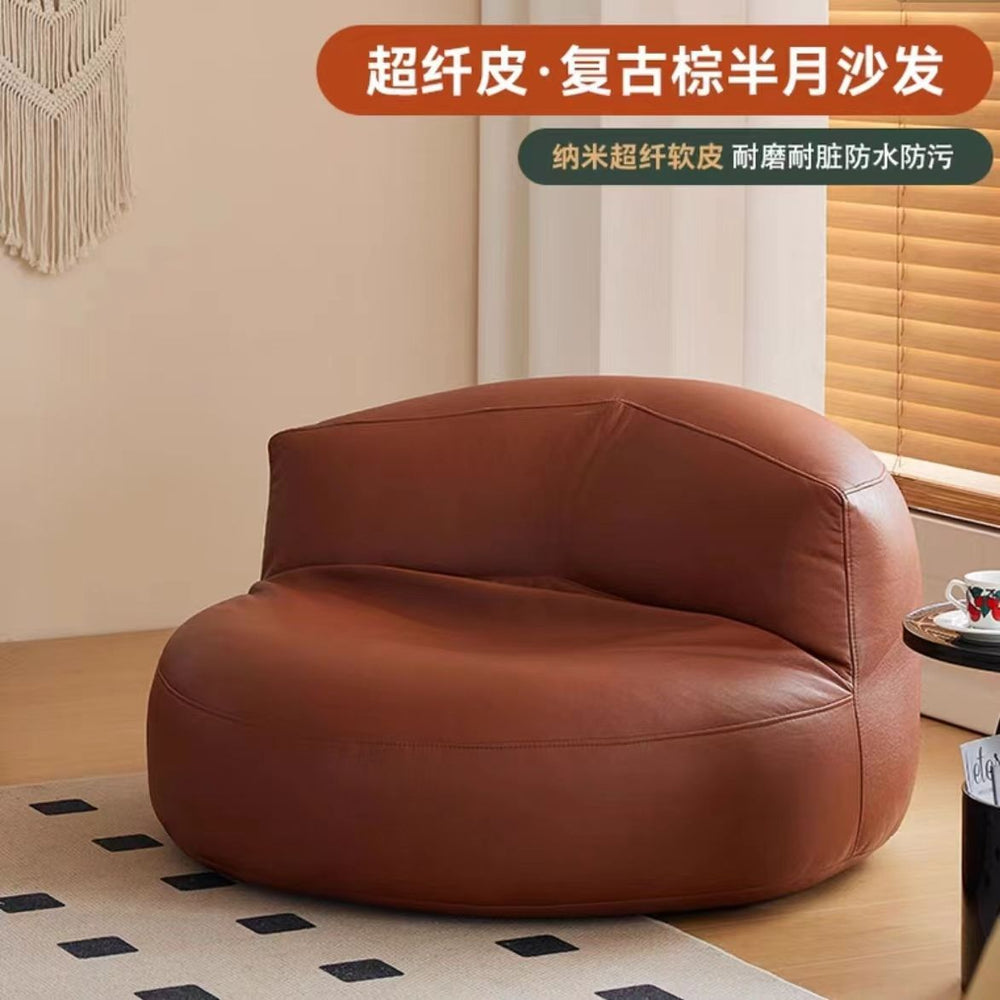 Beanbag sofa - lazy sofa, tatami style, single seater, perfect for small spaces, balcony, bedroom, living room - reclining lounger