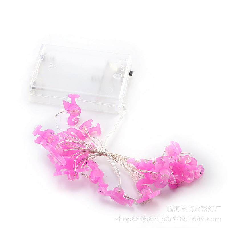 LED fastener copper wire light Christmas day LED atmosphere decorative lights birthday gift box room arrangement copper wire light