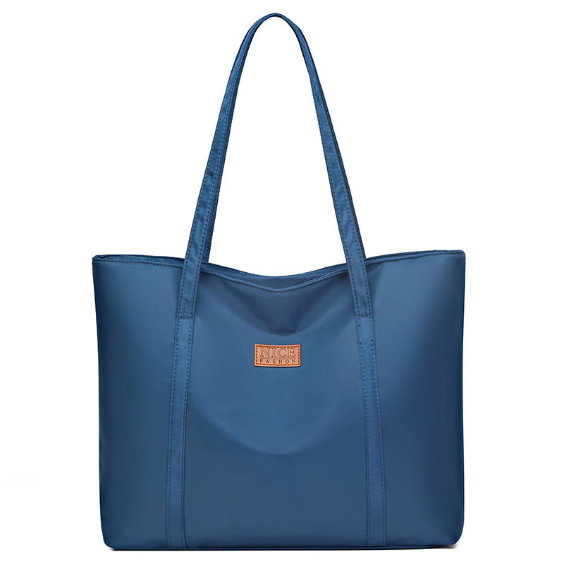 New women's tote bag - large capacity oxford cloth, minimalist & stylish handbag, shoulder bag, mom bag - dropshipping available