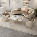 Nordic clothing store sofa simple modern curved internet celebrity shaped creative accessible luxury beauty salon casual store reception