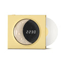 Lan yue clock bluetooth speaker small speaker wireless vinyl cd record player night light atmosphere birthday gift for girls